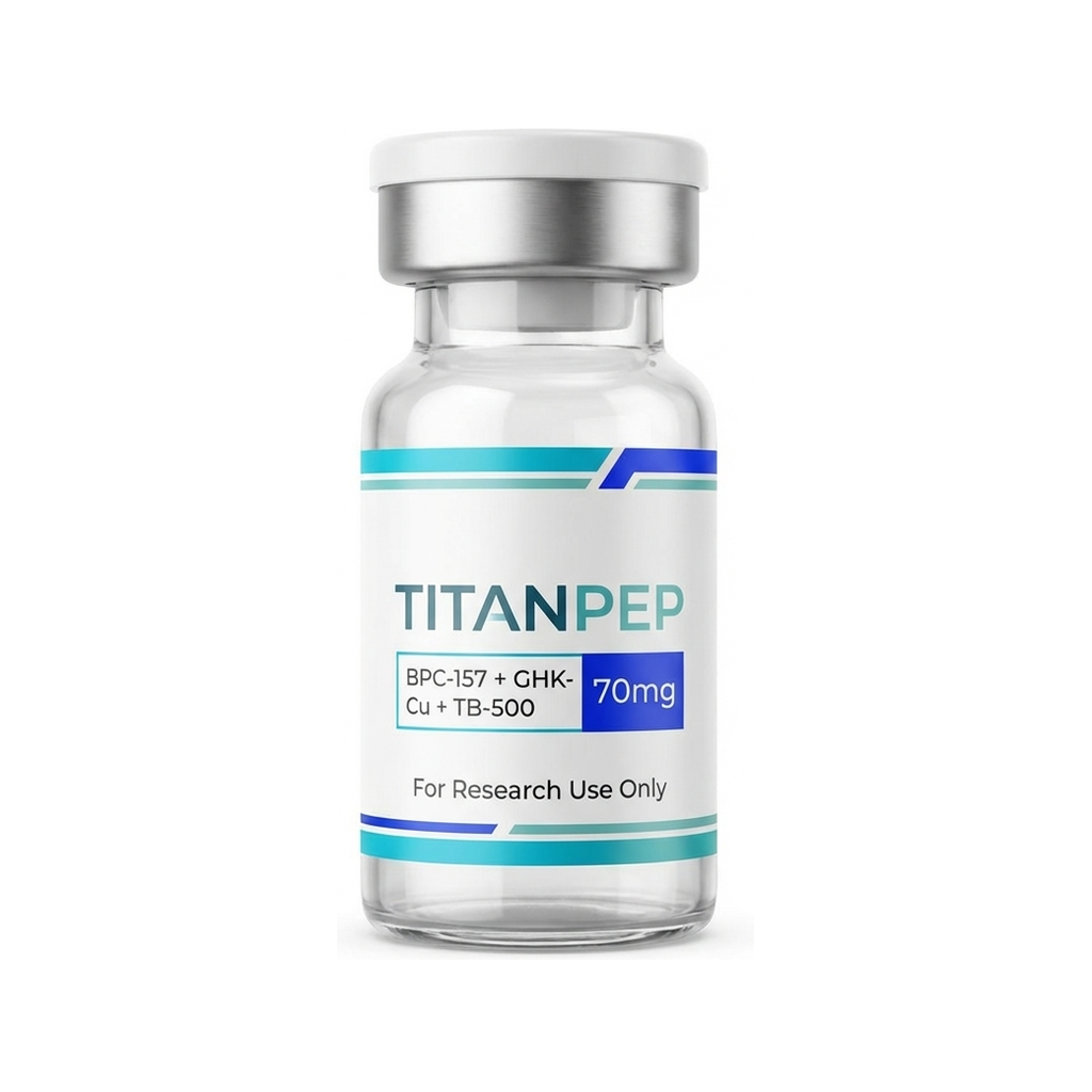 BPC-157 + GHKCu + TB-500 (Glow Bundle) 70mg